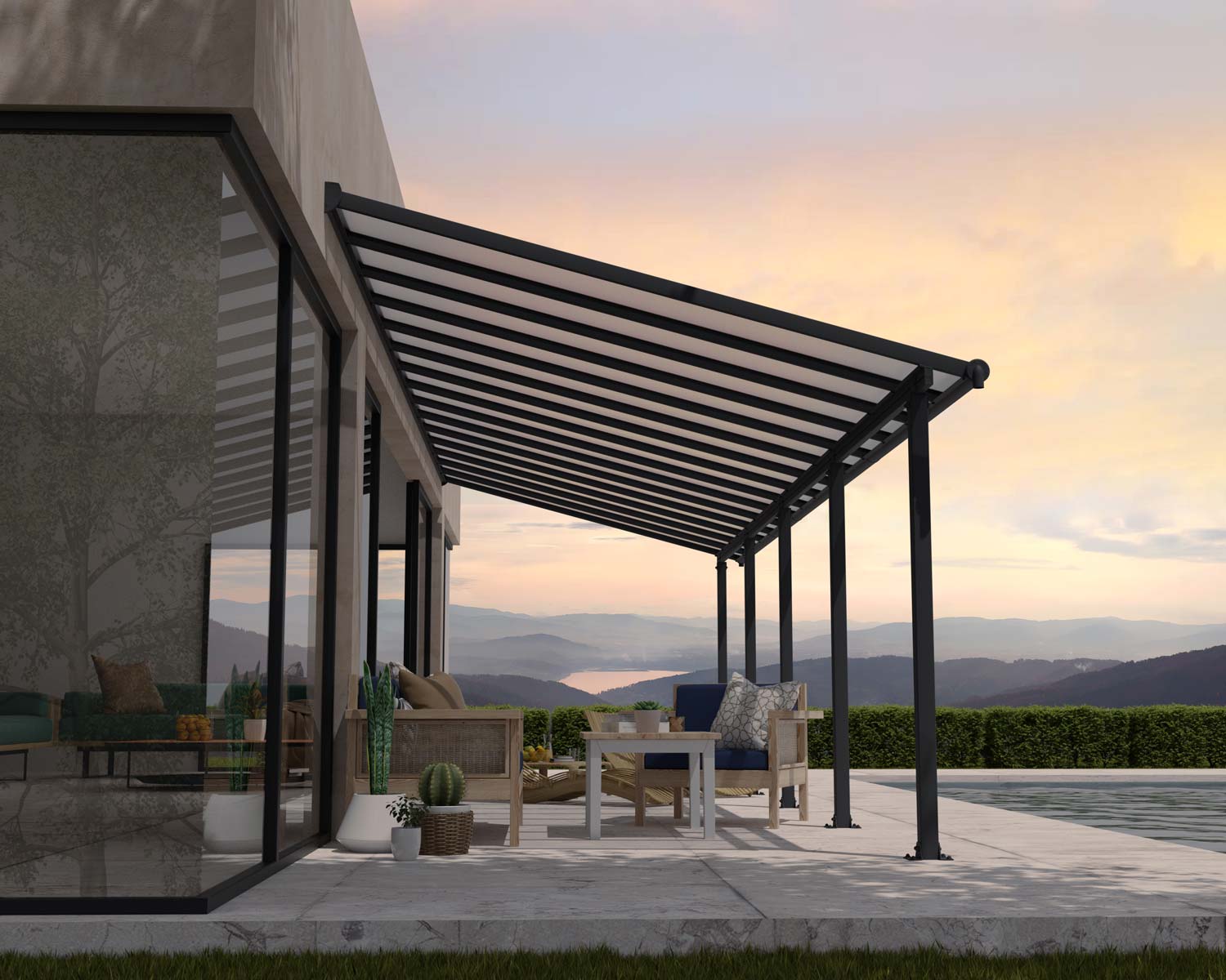 palram-canopia-olympia-3-x-9-2-m-pergola image 4