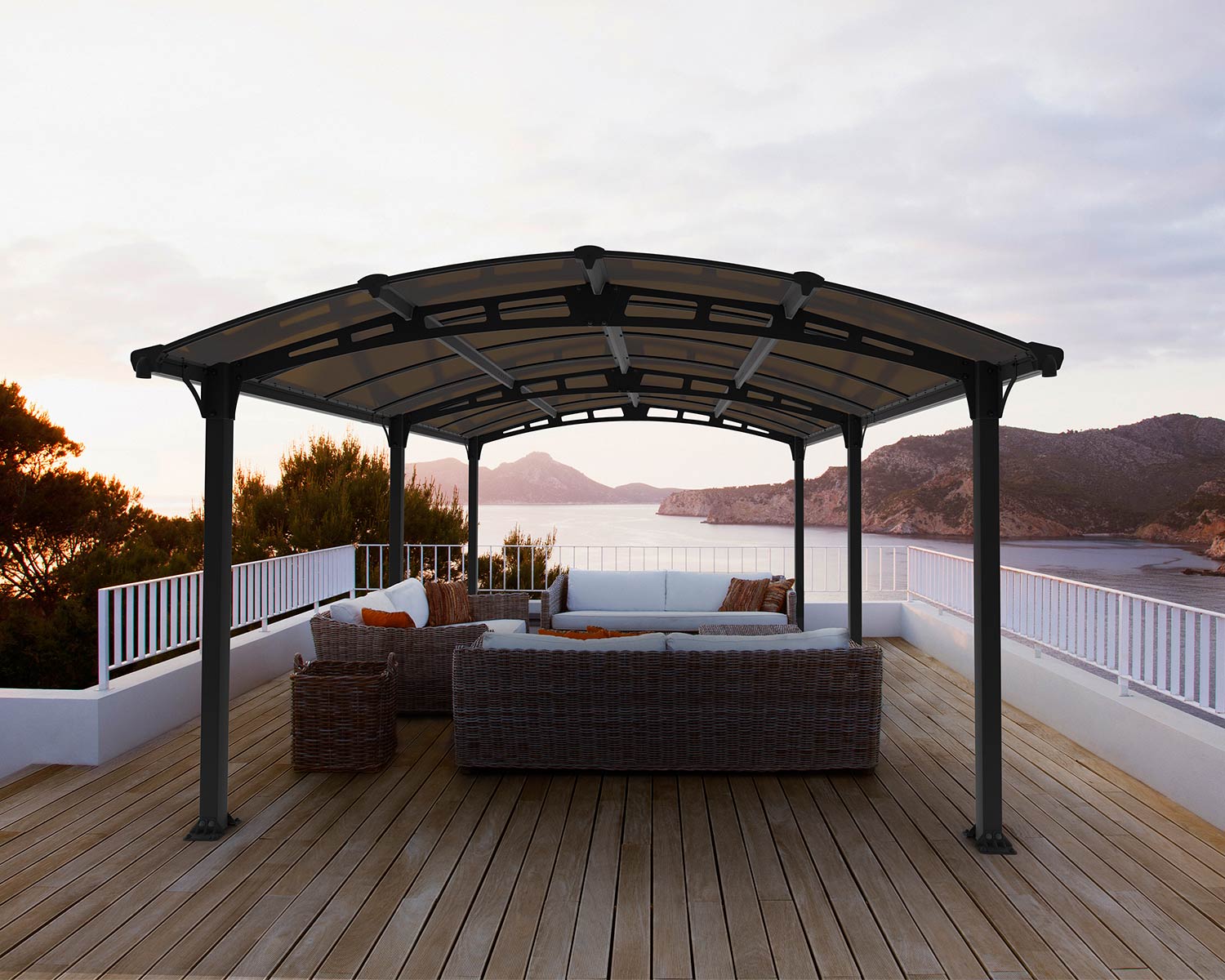 palram-canopia-tucson-gartenpavillon-3-6-x-5-m image 3