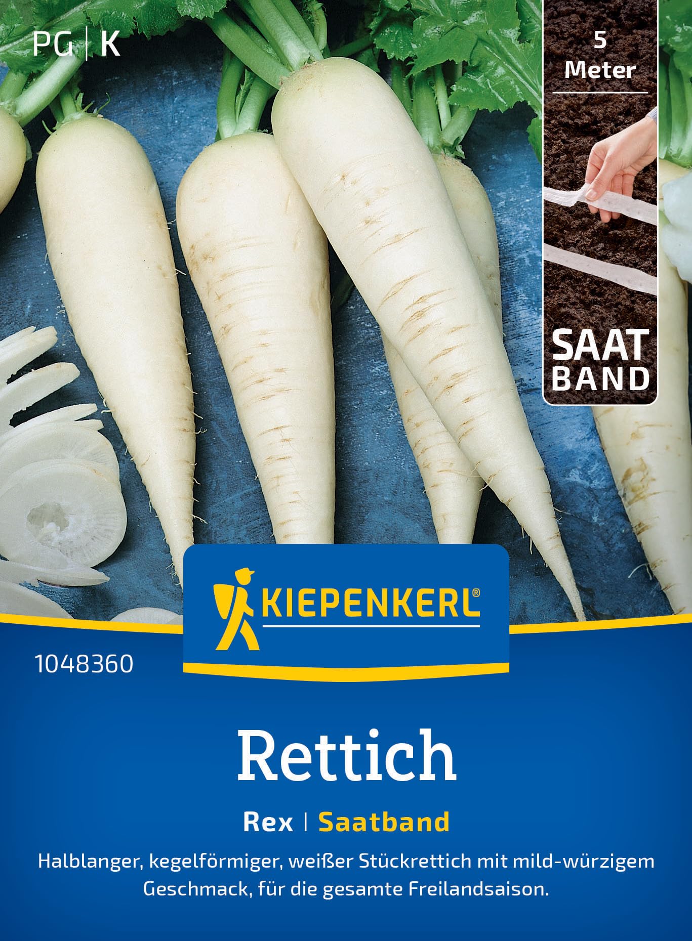 kiepenkerl-rettich-rex-saatband-gem-sesaatgut-5-m image 1
