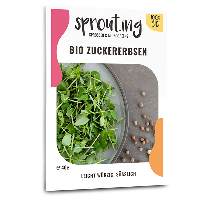 samen-maier-bio-sprossen-zuckererbsen-microgreens-saatgut image 1