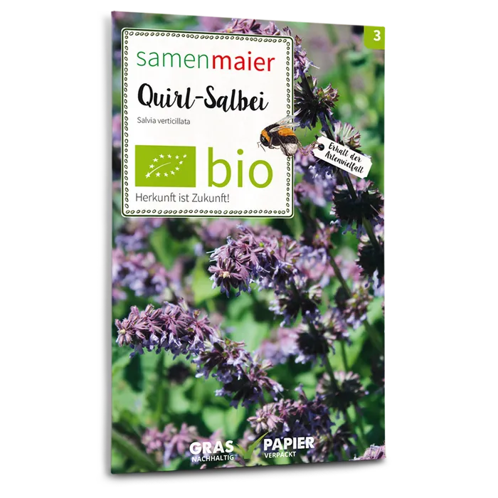 samen-maier-bio-wildblumen-quirl-salbei-blumensamen image 1