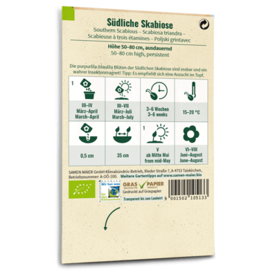 samen-maier-bio-wildblumen-s-dliche-skabiose-saatgut-40-80-cm image 4