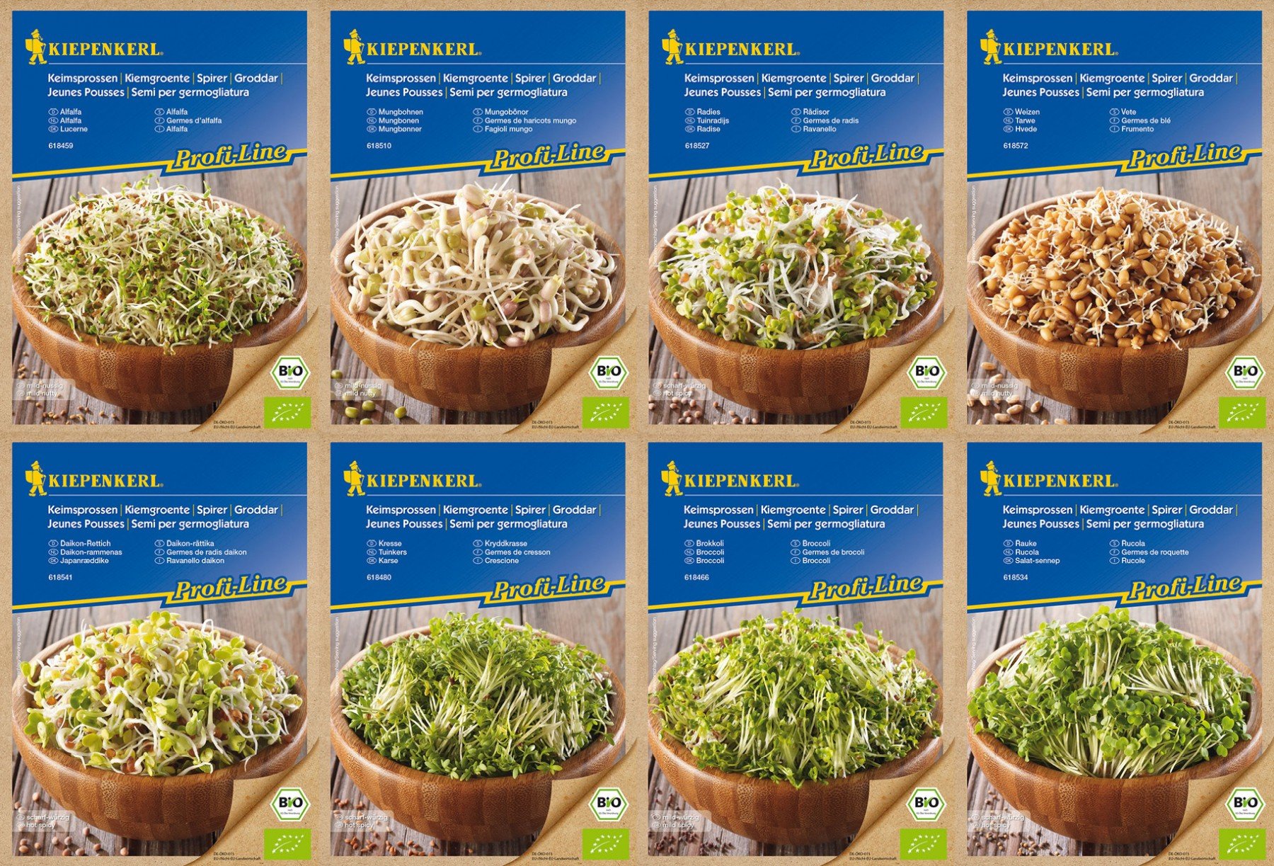 kiepenkerl-bio-keimsprossen-set-8-sorten-sprossensaat image 1