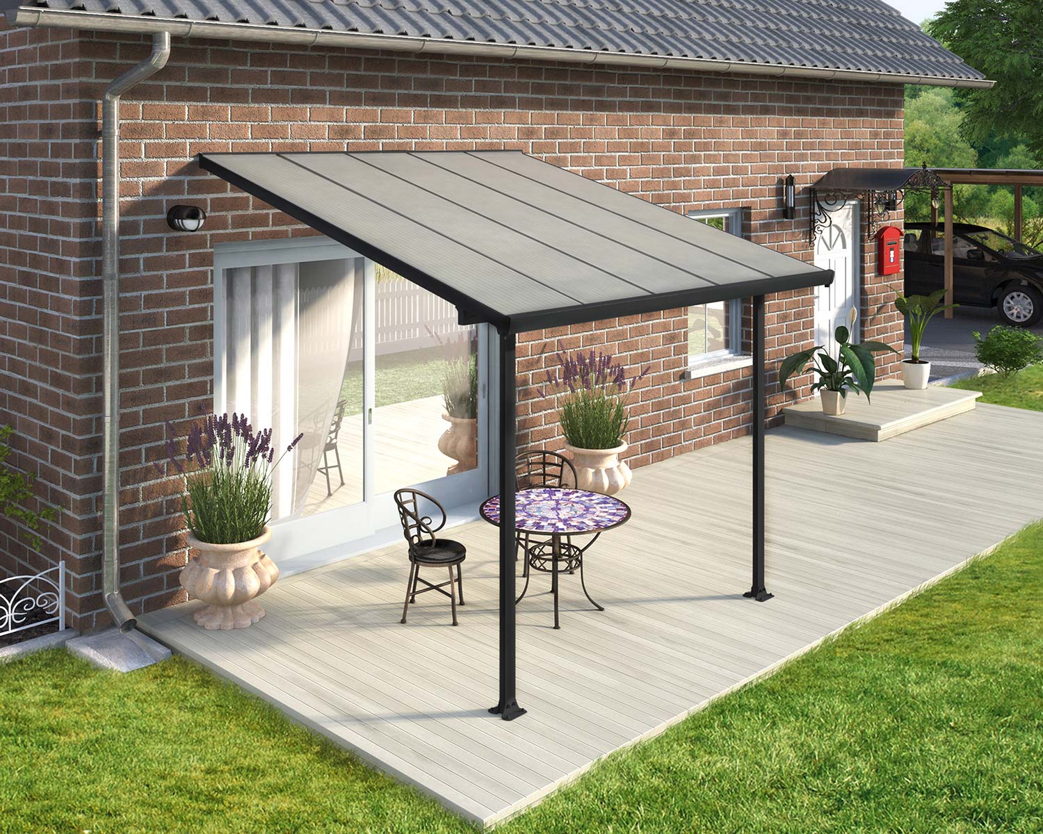 palram-canopia-feria-terrassen-pergola-3x3-m image 3
