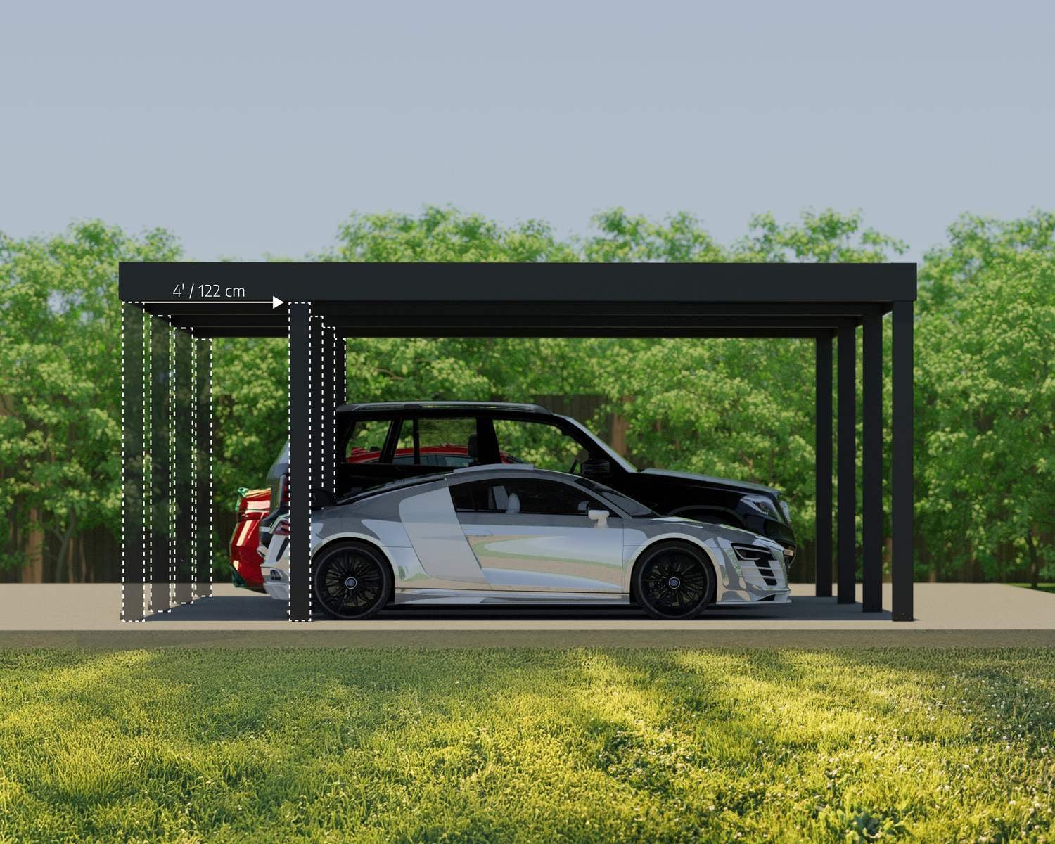 palram-canopia-oslo-carport-bausatz-6-x-9-m image 8