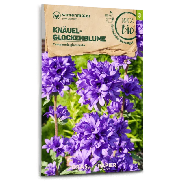 biovielfalter-bio-wildblumen-kn-uel-glockenblume-blumensamen image 1