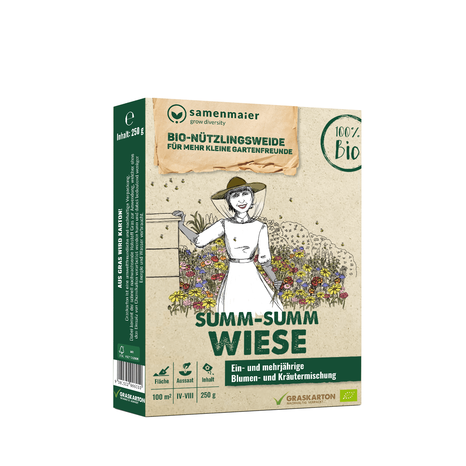 samen-maier-bio-n-tzlingsweide-f-r-100-m-bl-hmischung image 1