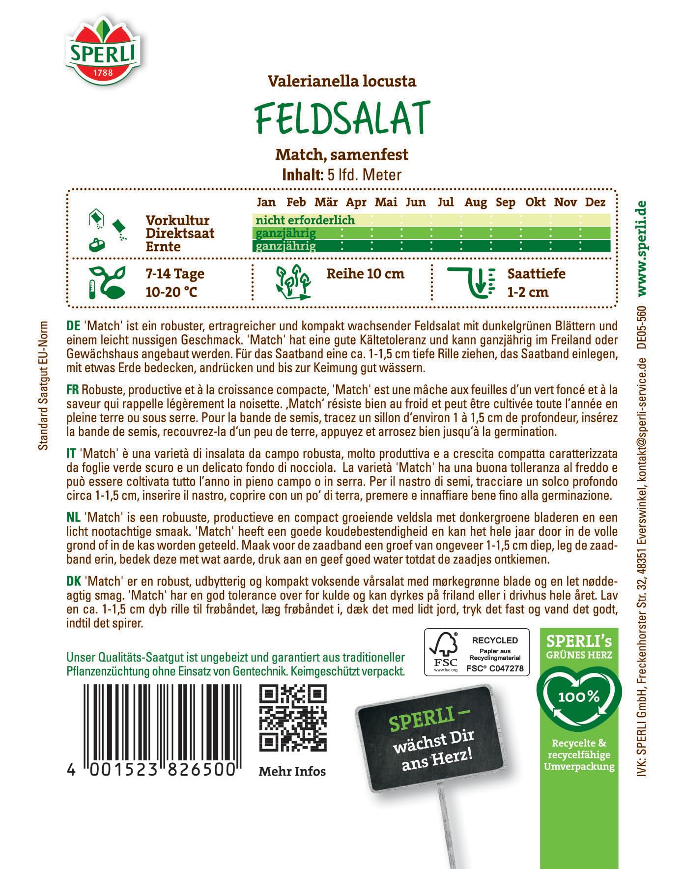 sperli-feldsalat-match-82650-saatband-gem-sesamen image 2