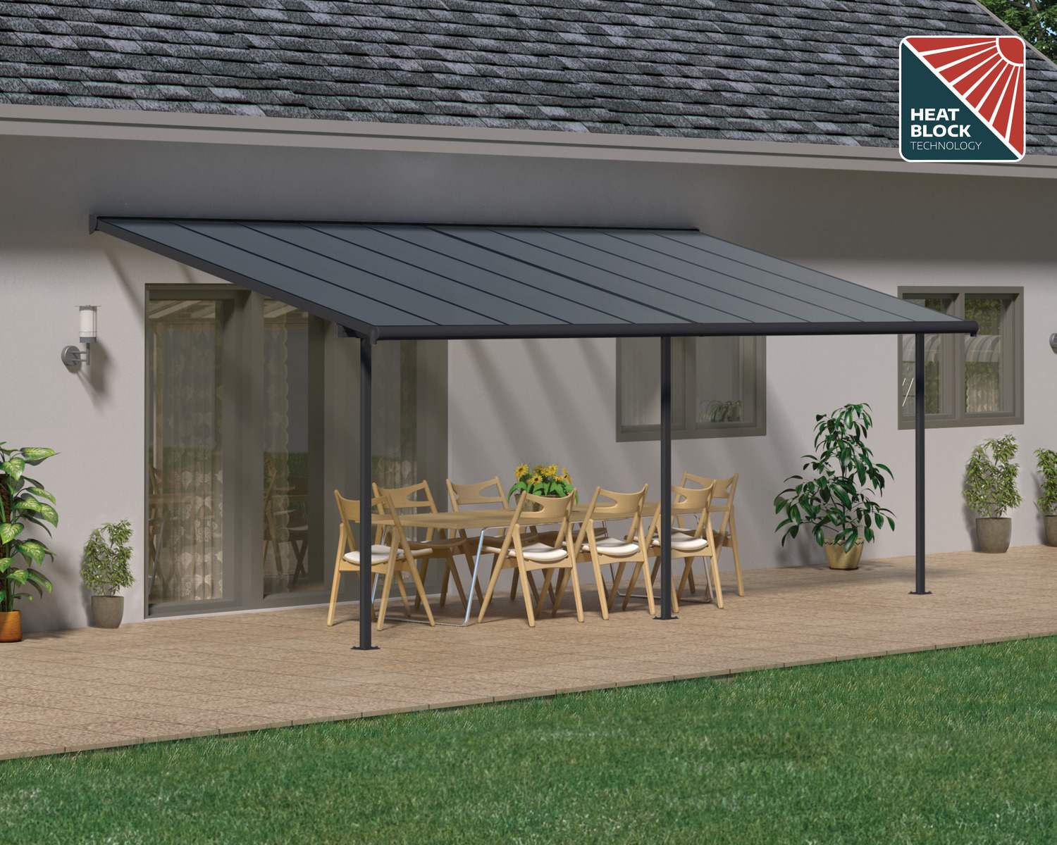 palram-canopia-capri-10-x-20-ft-patio-cover-terrassen-berdachung image 5