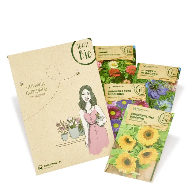 samen-maier-bio-blumen-set-bibi-balkonessa-balkonblumen-saatgut-set image 1