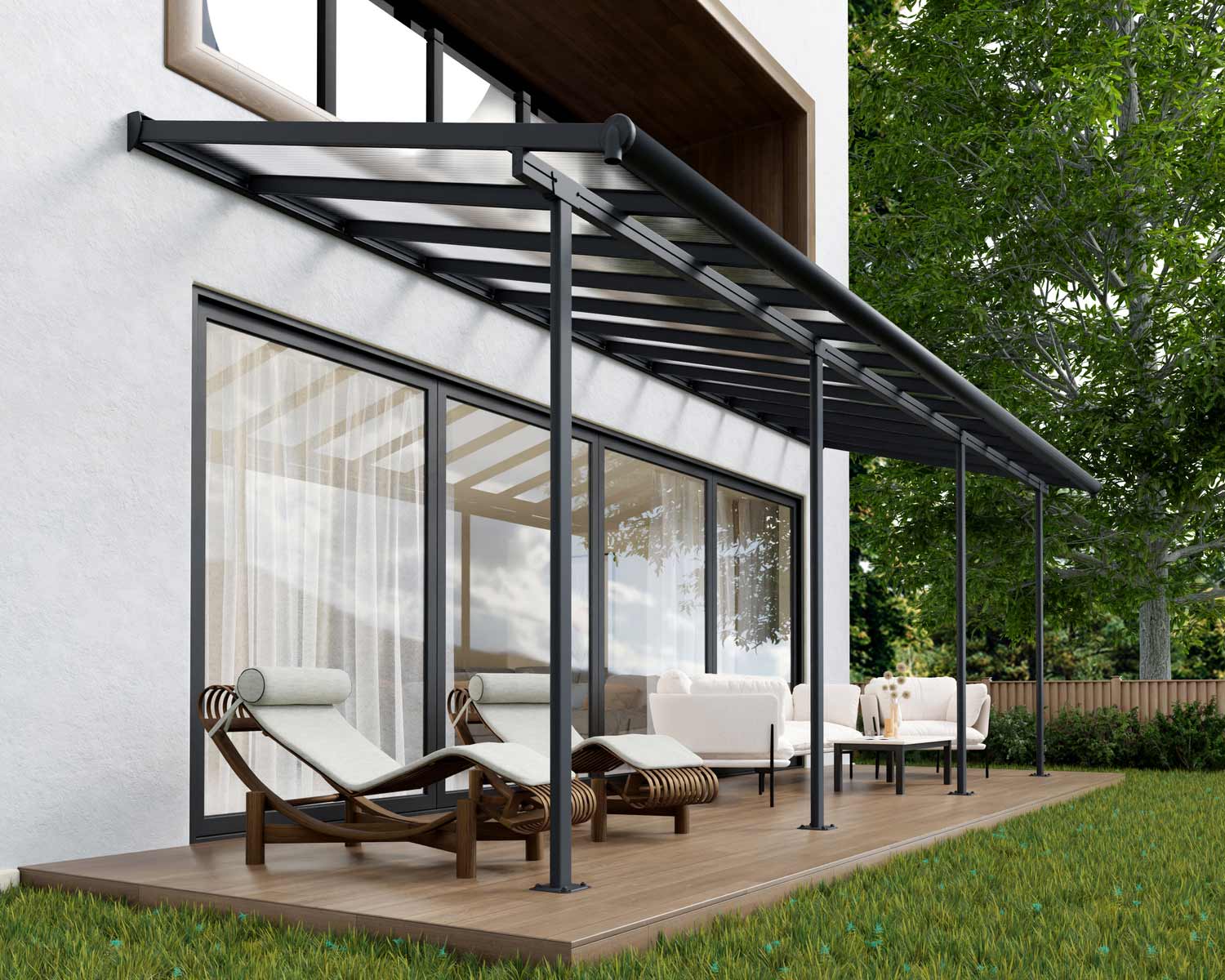 palram-canopia-sierra-pergola-2-2-x-6-7-m image 5