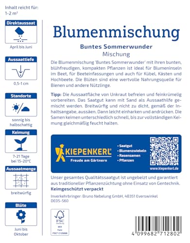 kiepenkerl-blumensamen-mischung-buntes-sommerwunder-1071280-wildblumenmischung-f image 8