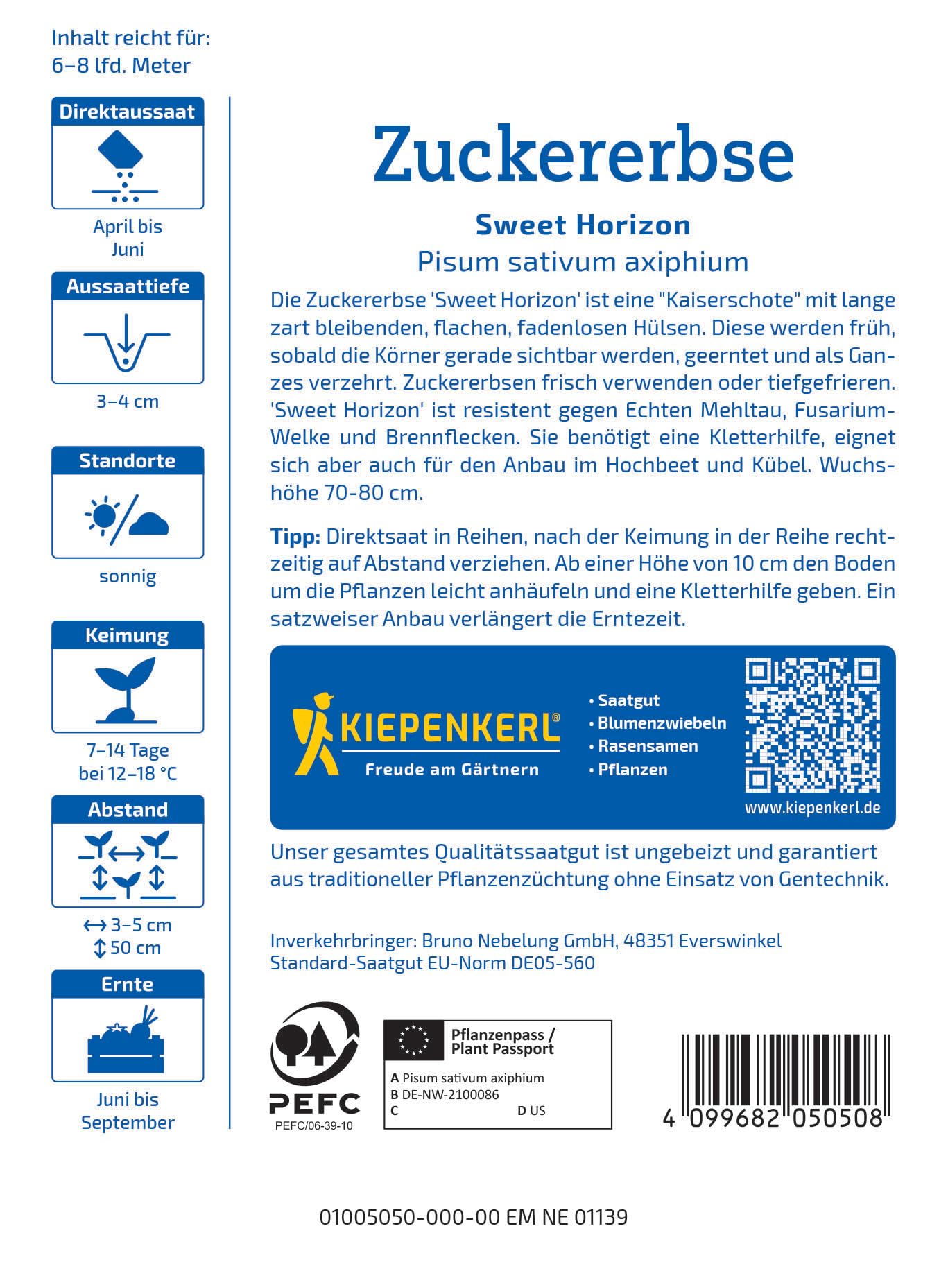kiepenkerl-zuckererbse-sweet-horizon-gem-sesaatgut image 2