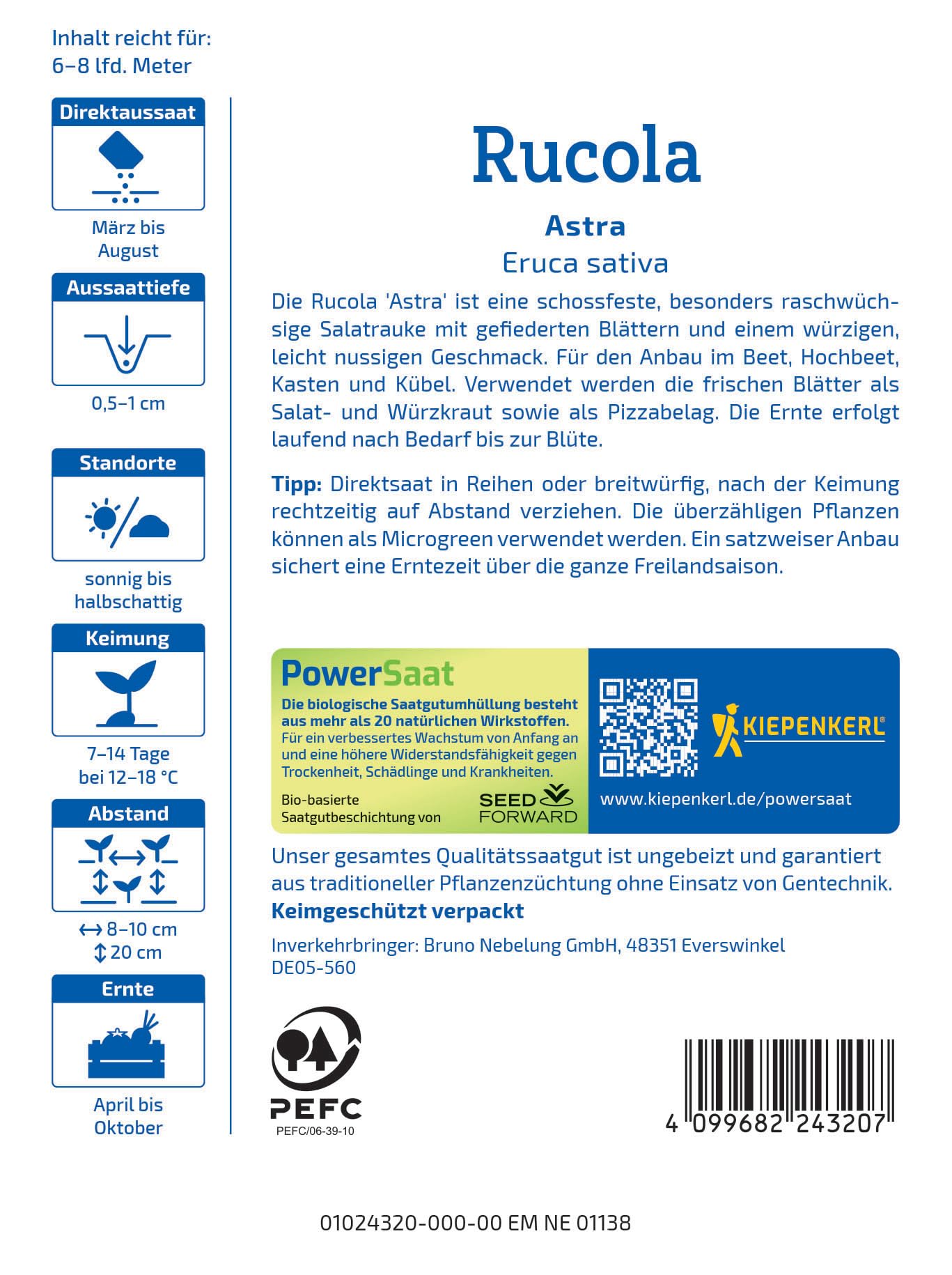 kiepenkerl-rucola-astra-profi-line-gem-sesaat image 2