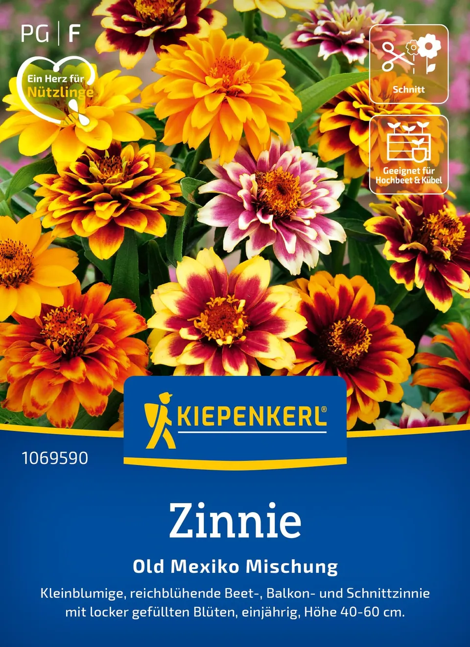 kiepenkerl-zinniensamen-old-mexico-mischung-blumensaat image 1