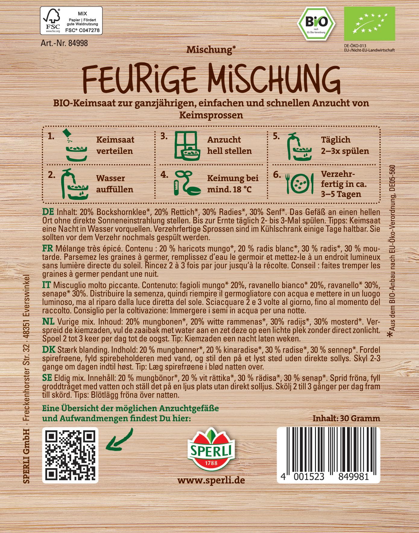 sperli-keimsprossen-saat-feurige-mischung-84998 image 2