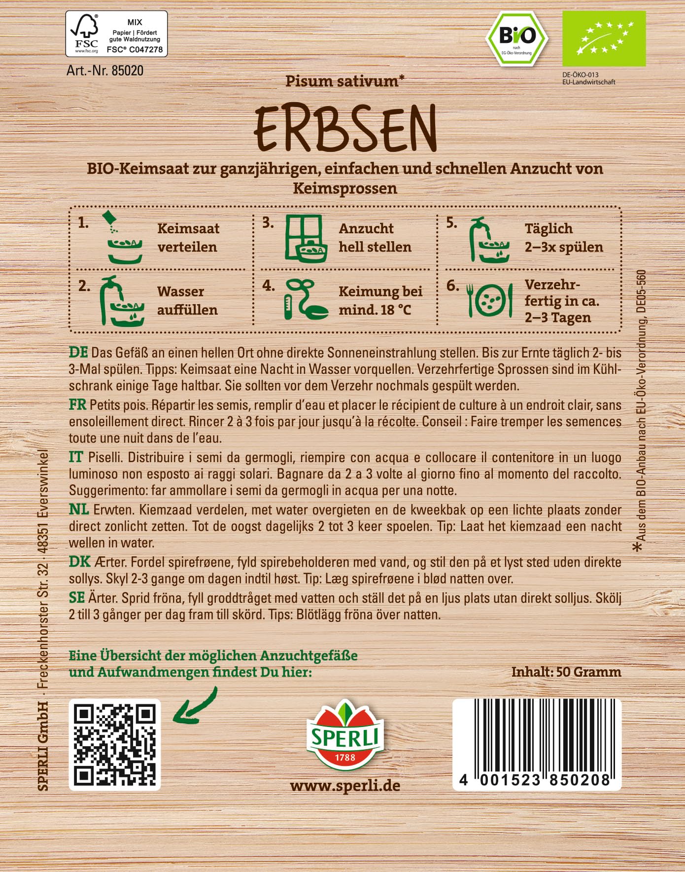 sperli-keimsprossen-saat-erbsen-85020-keimsprossen image 2