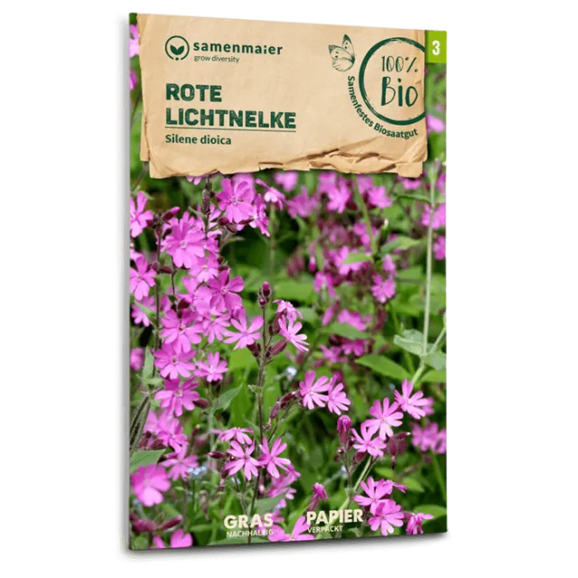 samen-maier-bio-wildblumen-rote-lichtnelke-blumensamen image 1