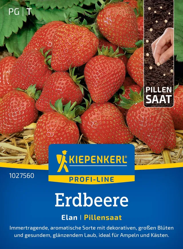 kiepenkerl-profi-line-erdbeersamen-elan-1027560-immertragend-pillensaat image 1