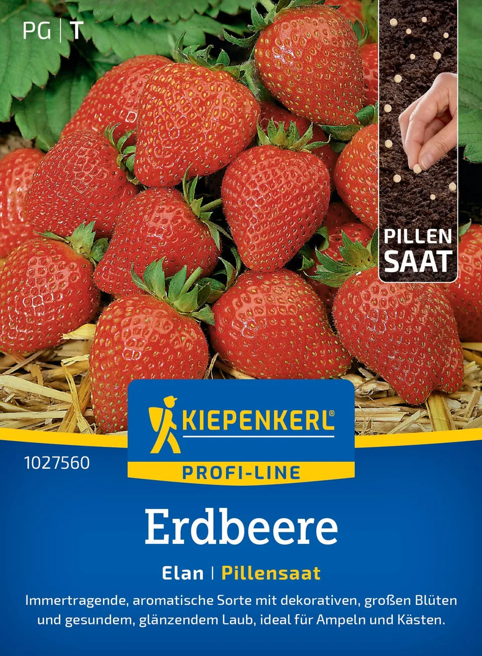 kiepenkerl-profi-line-erdbeersamen-elan-1027560-immertragend-pillensaat image 1