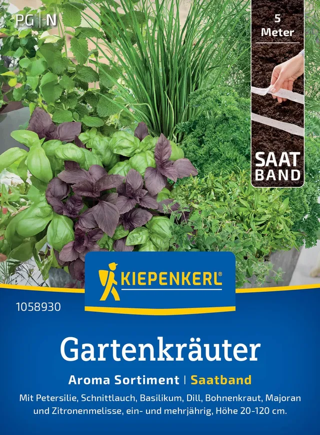 kiepenkerl-gartenkr-uter-aroma-sortiment-kr-utersaat-3-saatb-nder image 1