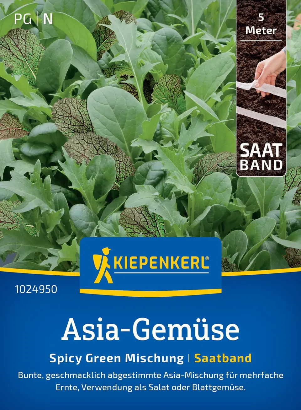 kiepenkerl-asia-salatsamen-spicy-green-mischung-1024950-gem-sesaat-im-saatband image 1