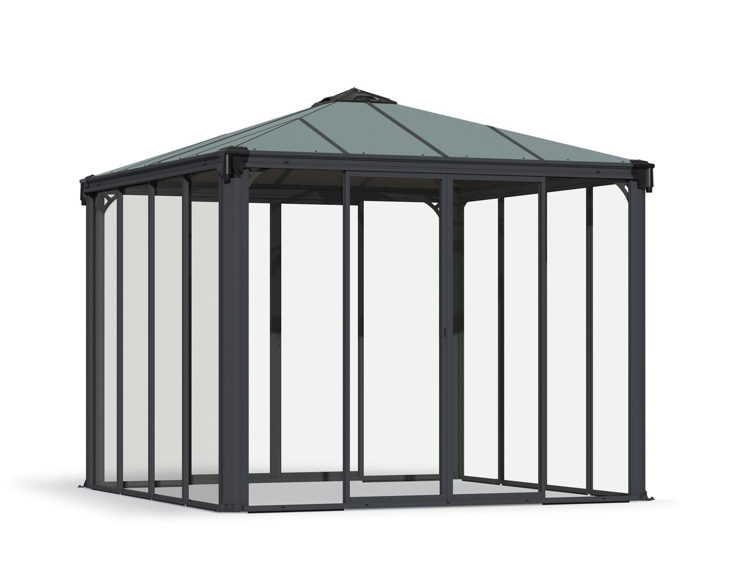 palram-canopia-ledro-pavillon-geschlossen-3-x-3-m image 1