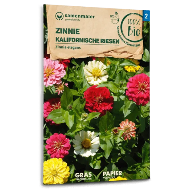 samen-maier-bio-zinnie-kalifornische-riesen-blumensaatgut image 1