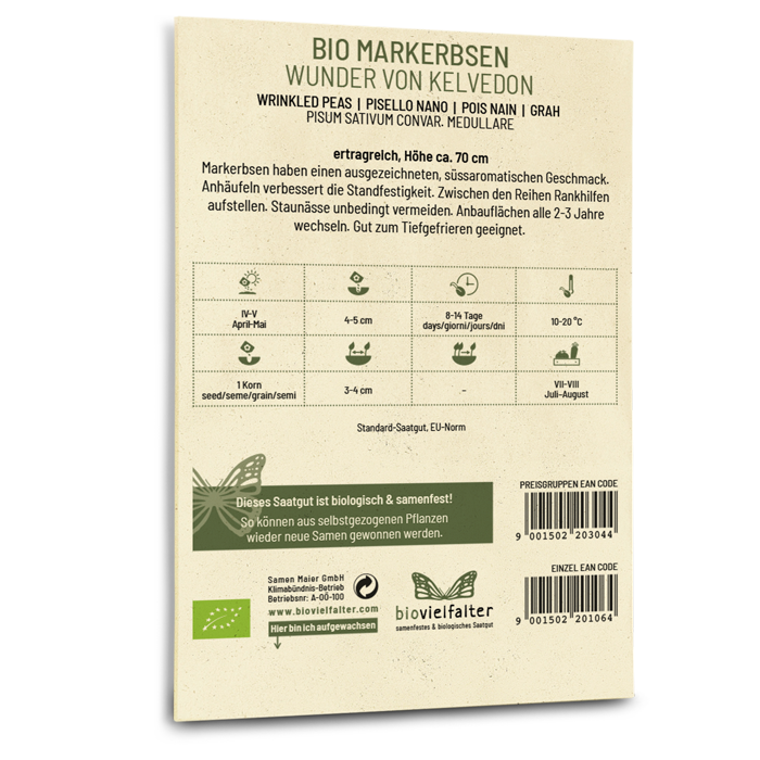samen-maier-bio-markerbsen-wunder-von-kelvedon-gem-sesamen image 2