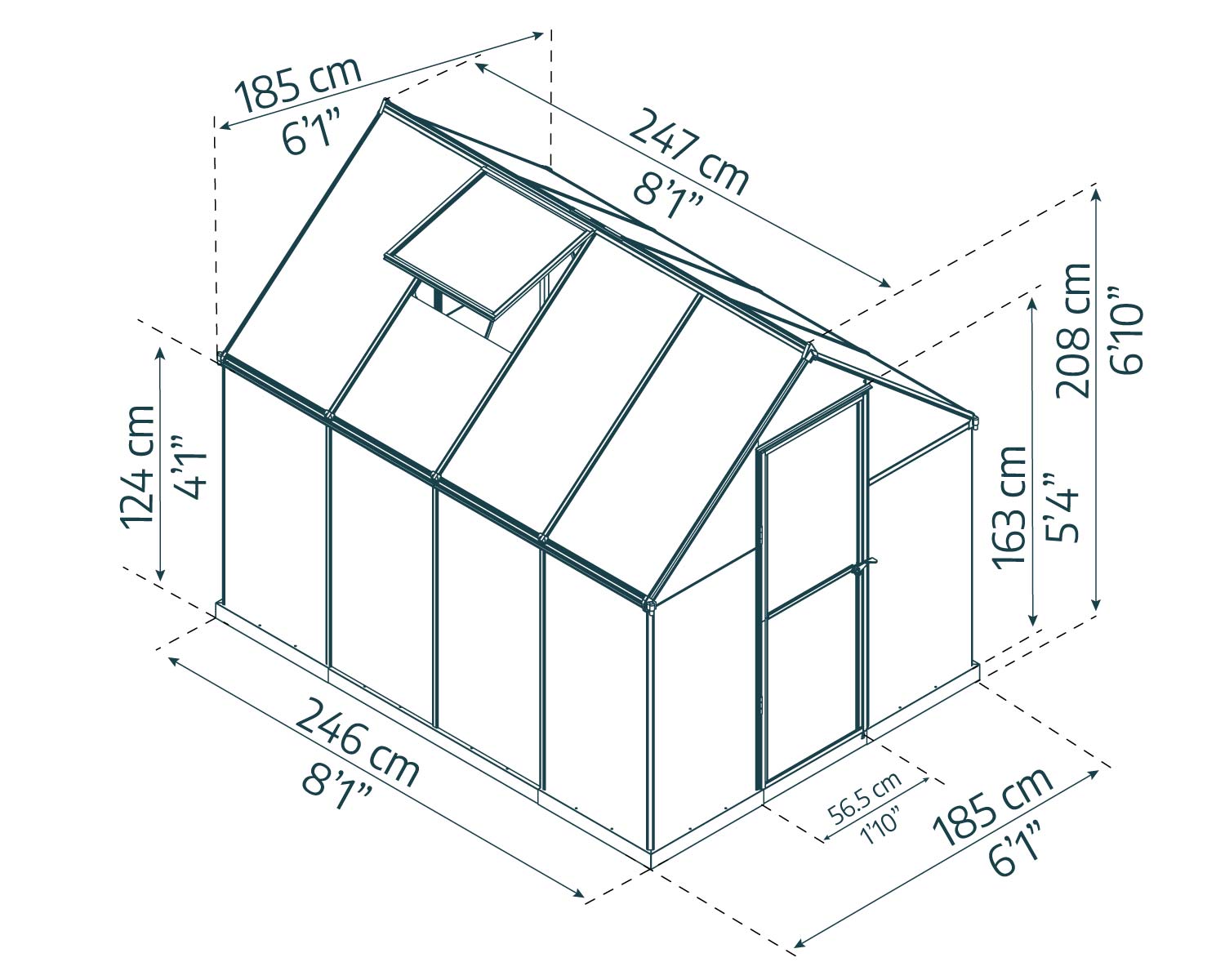 palram-canopia-mythos-gew-chshaus-4-6-m image 7