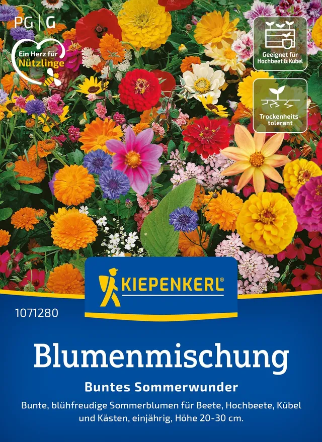 kiepenkerl-blumensamen-mischung-buntes-sommerwunder-1071280-wildblumenmischung-f image 1