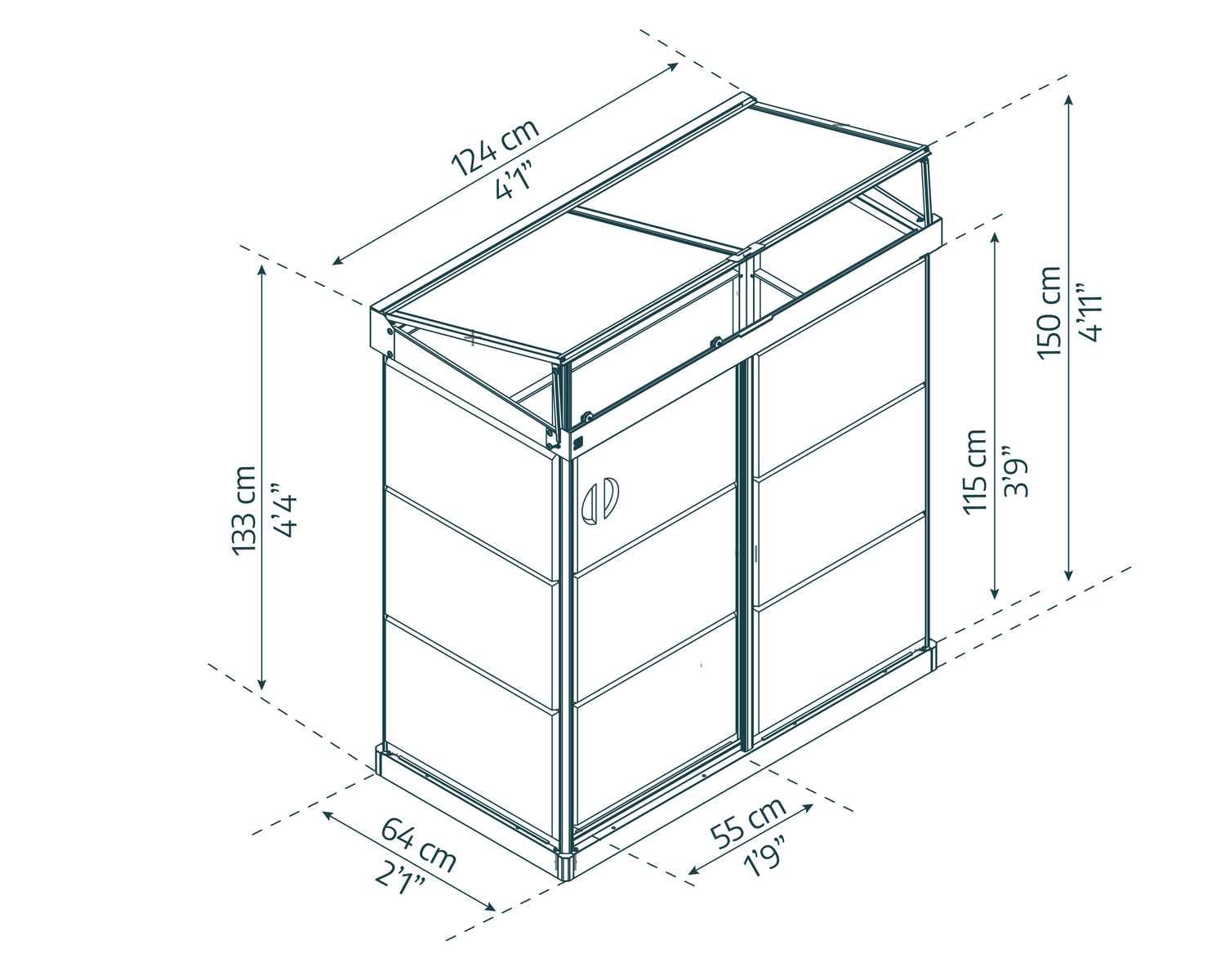 palram-canopia-ivy-gew-chshaus-0-8-m image 3