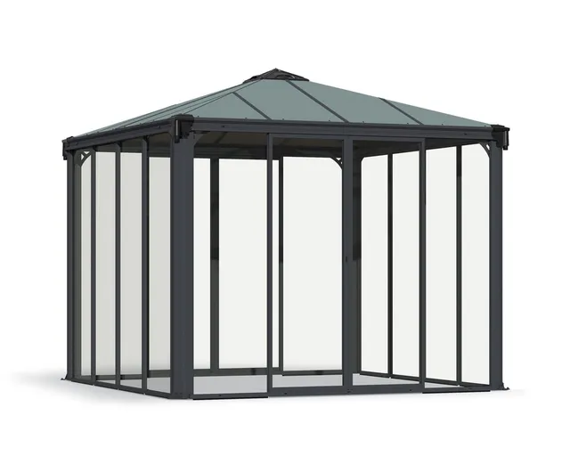palram-canopia-ledro-pavillon-geschlossen-3-x-3-m image 1