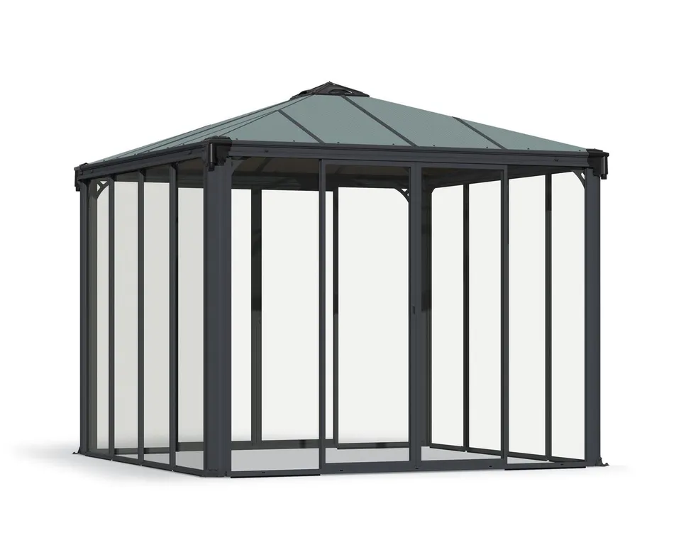 palram-canopia-ledro-pavillon-geschlossen-3-x-3-m image 1