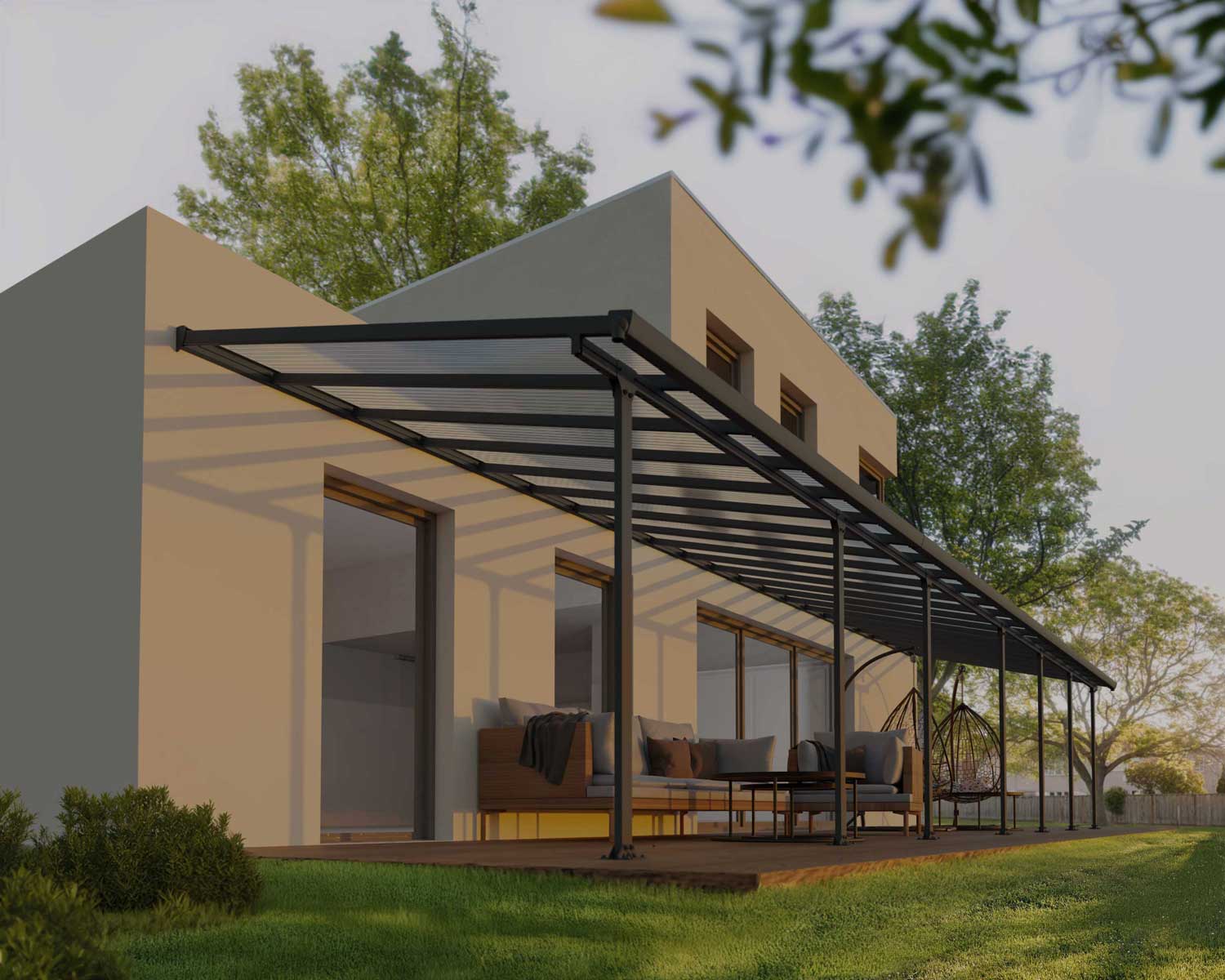 palram-canopia-feria-3-x-12-8-pergola-terrassen-berdachung image 4
