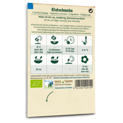 samen-maier-bio-klatschmohn-blumen-saatgut image 4