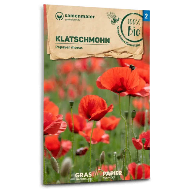 samen-maier-bio-klatschmohn-blumen-saatgut image 1