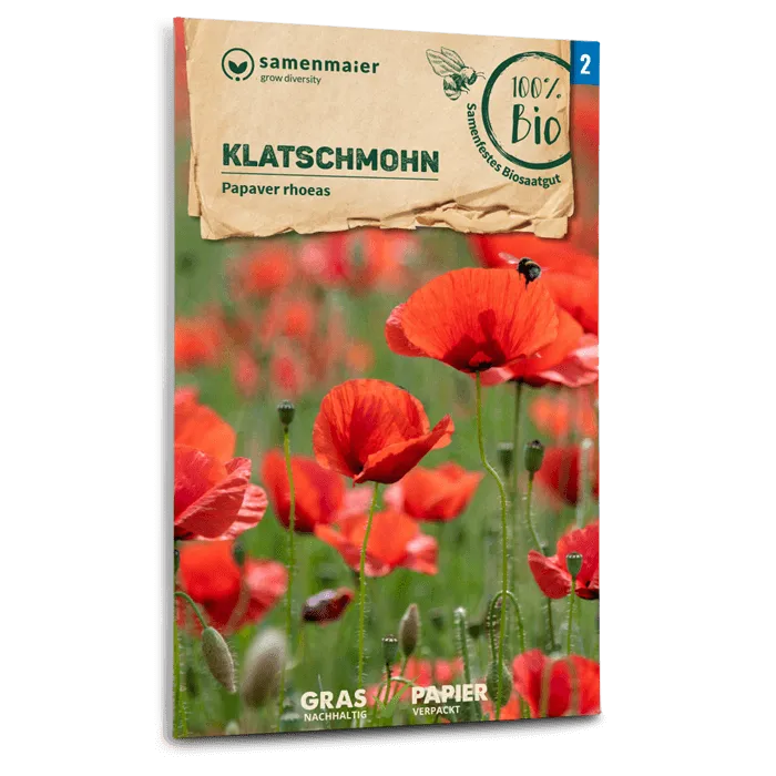 samen-maier-bio-klatschmohn-blumen-saatgut image 1