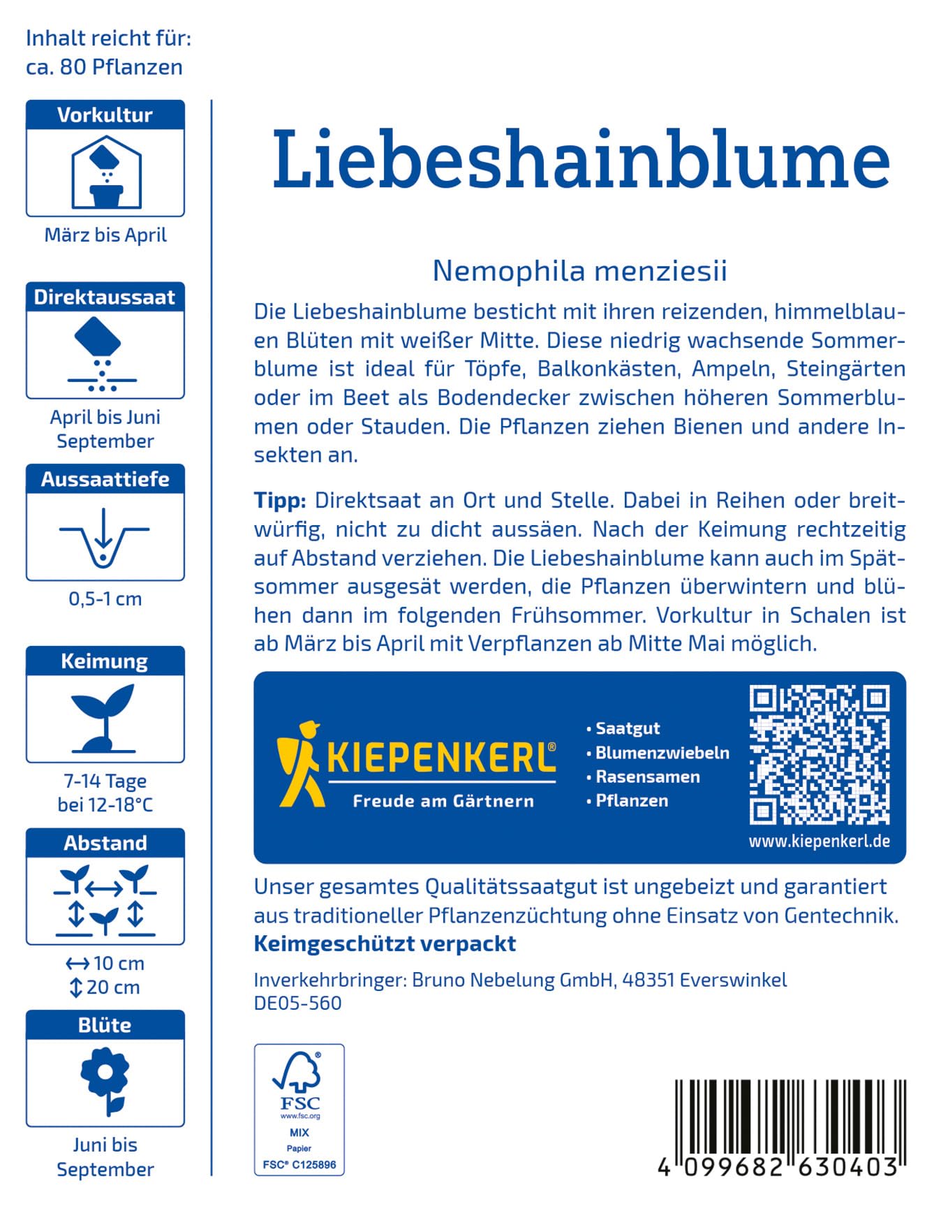kiepenkerl-liebeshainblume-blaue-nemophila-1063040-sommerblumensaat image 2