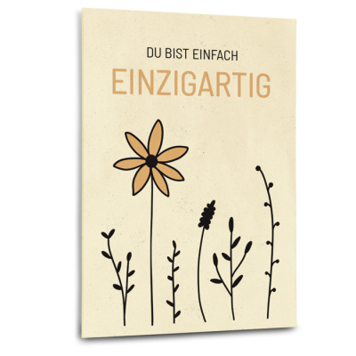 samen-maier-gru-karte-du-bist-einfach-einzigartig-mit-blumensaat image 3