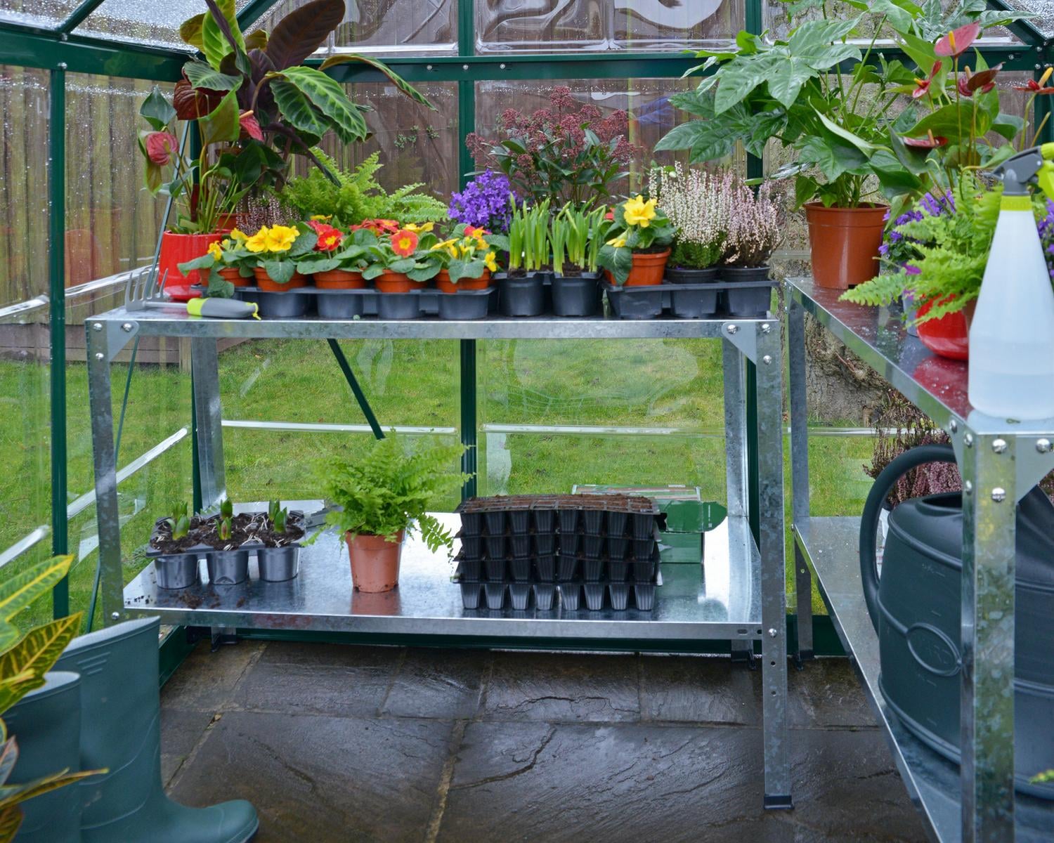 palram-canopia-arbeitstisch-stahl-garten-und-gew-chshaustisch image 4
