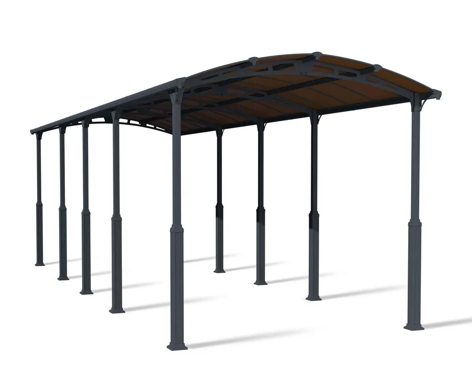palram-canopia-alpine-carport-camping-car-10-7-x-3-52-m image 1