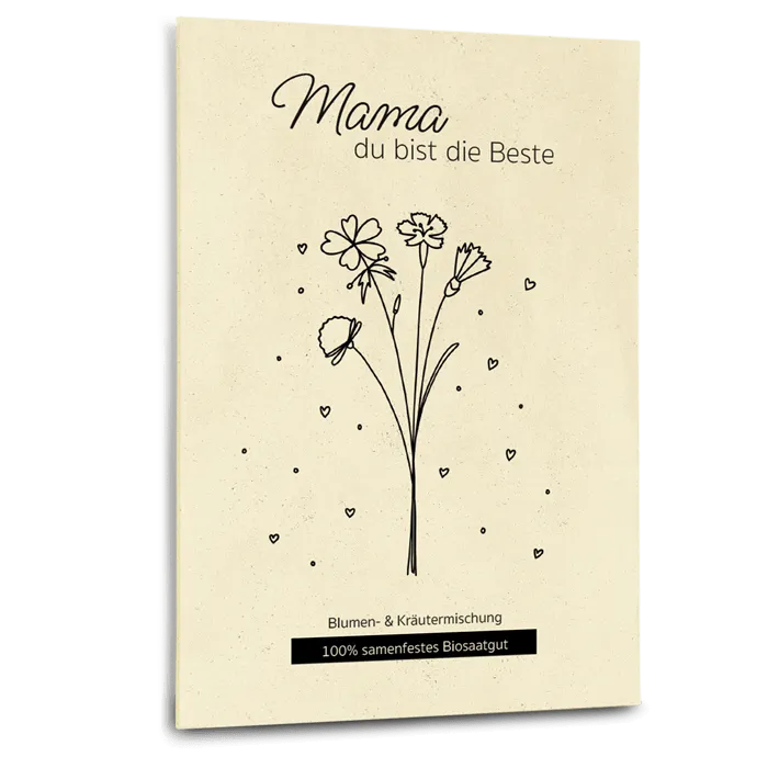samen-maier-bio-blumen-kr-utermischung-mama-du-bist-die-beste-geschenksaatgut image 1