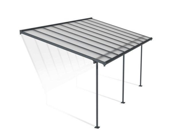 palram-canopia-sierra-terrassen-berdachung-10-x-18-ft-bausatz image 2