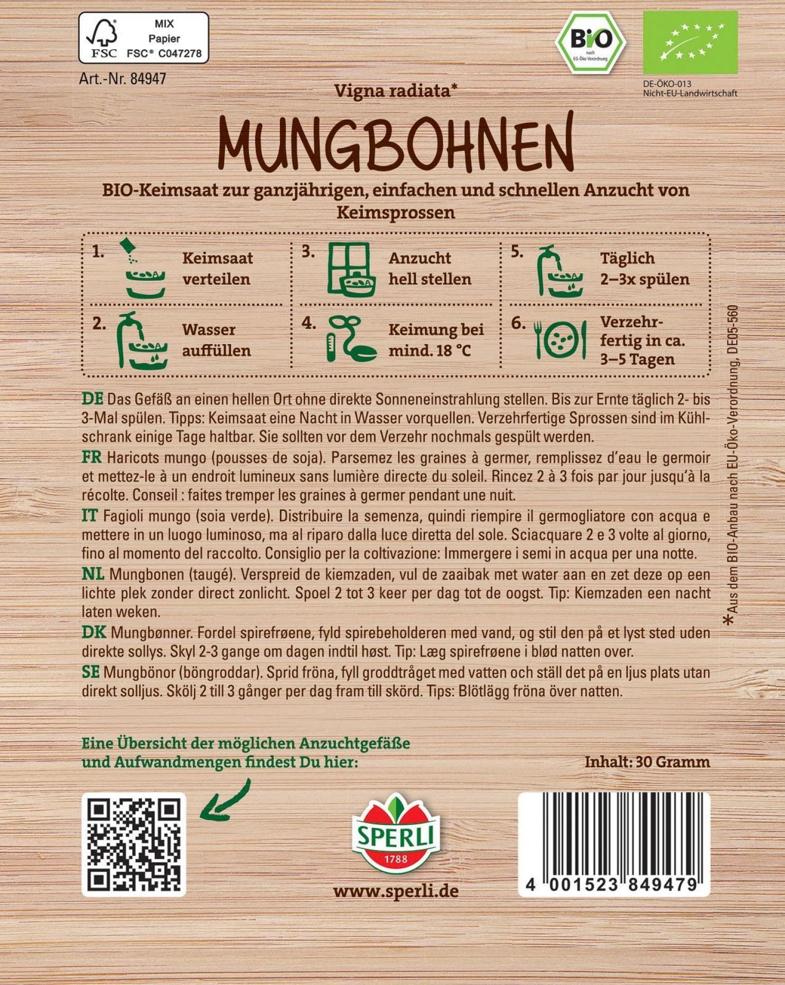 sperli-84947-bio-keimsprossen-mungbohnen-30-g image 2