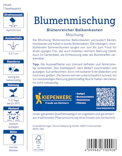 kiepenkerl-blumensamen-mischung-bl-tenreicher-balkonkasten-1070090 image 8
