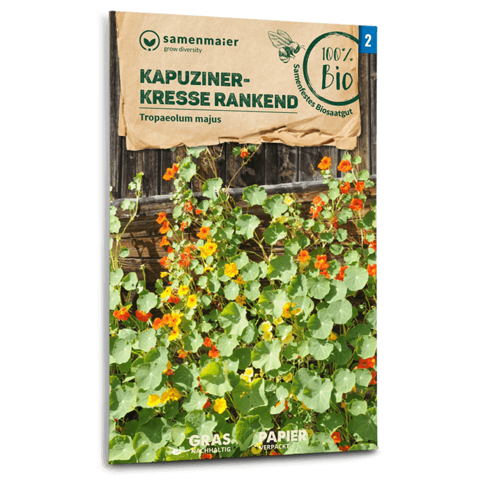 samen-maier-bio-kapuzinerkresse-rankend-essbares-bl-tensaatgut image 1