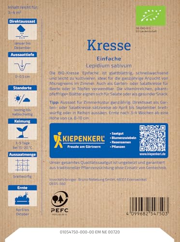 kiepenkerl-bio-kressesamen-einfache-1054750-kr-utersaat image 8