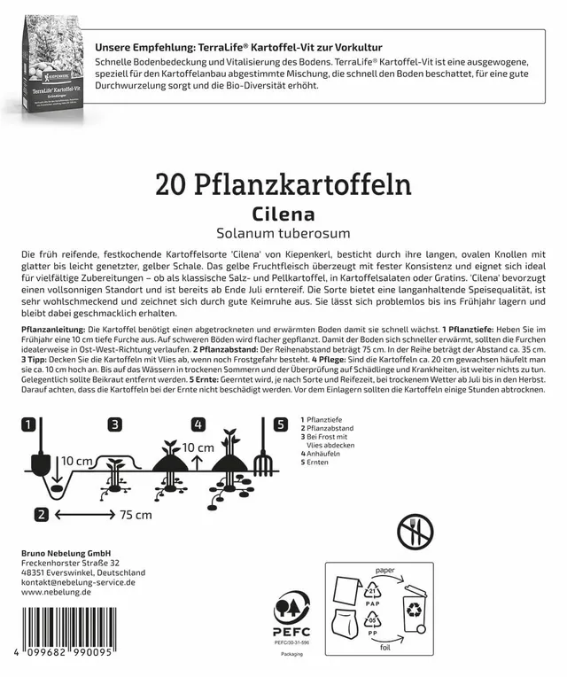 kiepenkerl-pflanzkartoffel-cilena-mittelfr-h-lagerf-hig image 1
