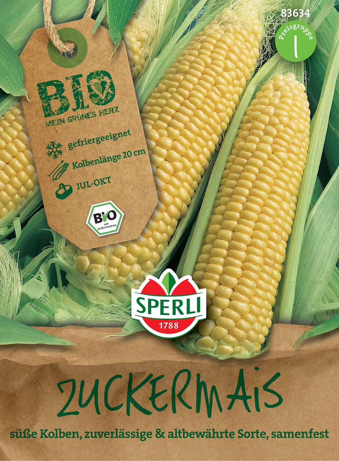 sperli-bio-zuckermais-golden-bantam-gem-sesamen image 1